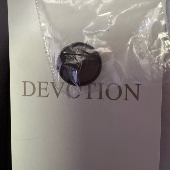 Black Ribbed Button-Accent Midi Dress - Picture 6 of 7